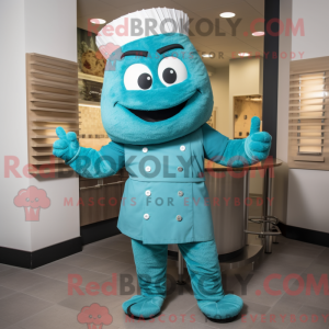 Postava maskota Teal...