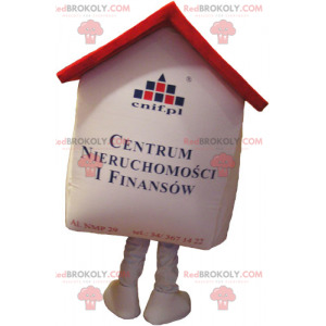 House mascot with red roof - Redbrokoly.com