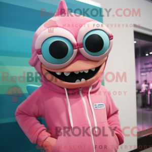 Pink Barracuda maskot...