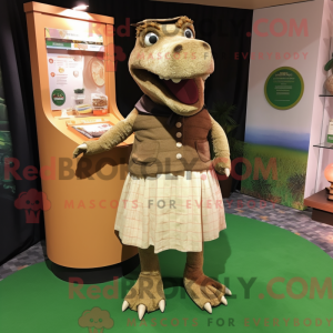 Máscara de crocodilo...