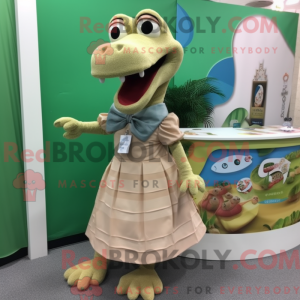 Máscara de crocodilo...