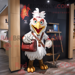 Disfraz de mascota gallo...