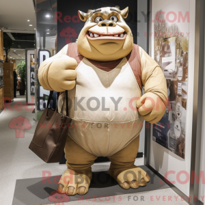 Postava maskota Tan Ogre...