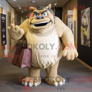 Disfraz de mascota Tan Ogre...