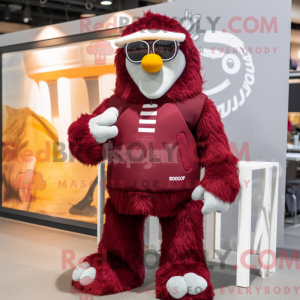Maroon Stilt Walker...