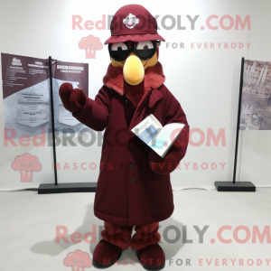Disfraz de mascota Maroon...