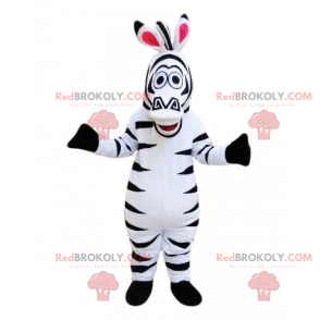 Marty the zebra maskot - Madagaskar (filmen) - Redbrokoly.com