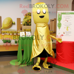 Złoto Selleri maskot...