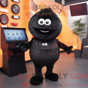 Postava maskota Black...