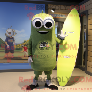 Olive Ice maskot kostume...