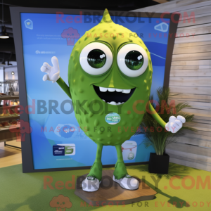 Olive Ice mascottekostuum...