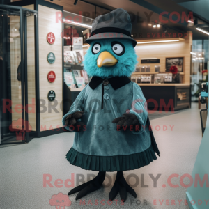 Costume mascotte de Merle...