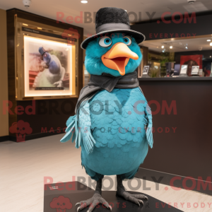 Costume mascotte de Merle...