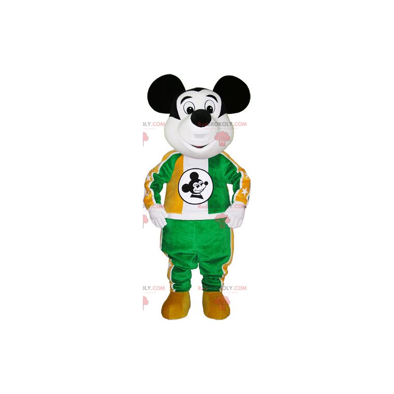 Mickey-mascotte met sportkleding - Redbrokoly.com