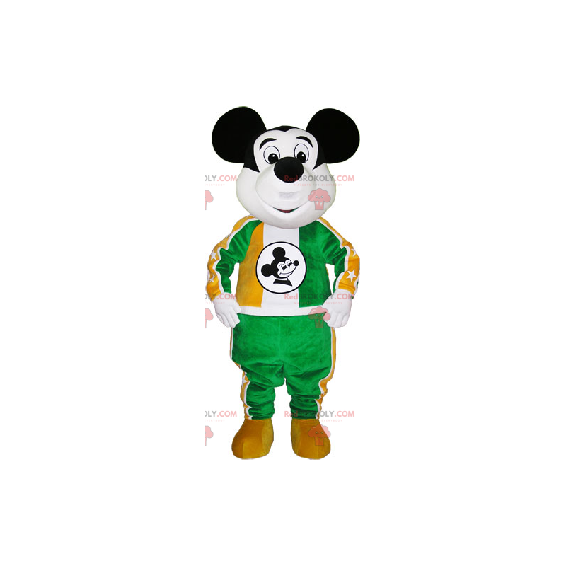 Mickey Maskottchen mit Sportbekleidung - Redbrokoly.com