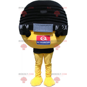 Mascotte de micro rond - Redbrokoly.com