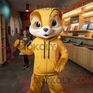 Máscara Gold Weasel com...