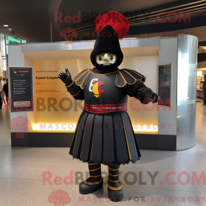 Black Swiss Guard mascot...