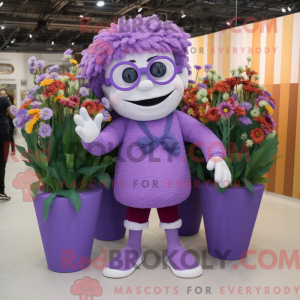Purple Bouquet Of Flowers...