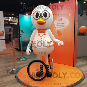 Peach Unicyclist maskot...