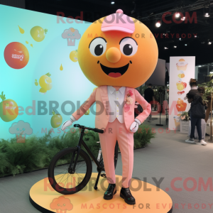 Peach Unicyclist maskot...