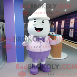Lavendel is maskot kostume...