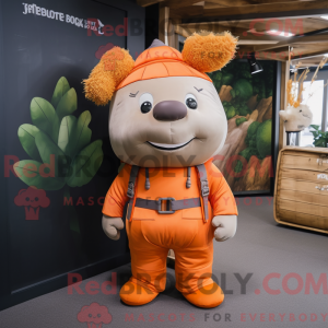 Personaggio mascotte Orange...