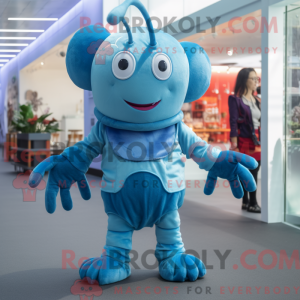 Disfraz de mascota Sky Blue...