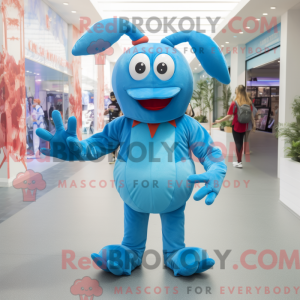 Disfraz de mascota Sky Blue...