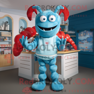 Disfraz de mascota Sky Blue...