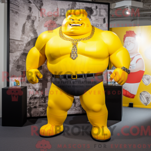 Disfraz de mascota Yellow...
