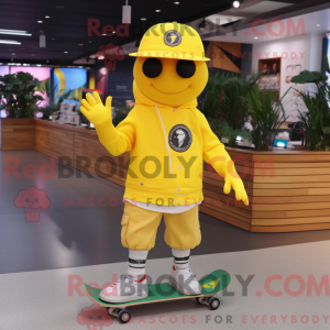 Citroengeel skateboard...