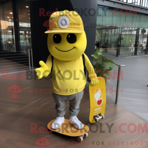 Citroengeel skateboard...