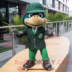 Forest Green Skateboard...