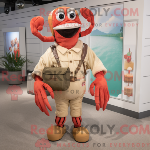 Tan Lobster Bisque mascotte...