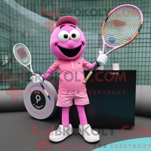 Pink tennisketcher...