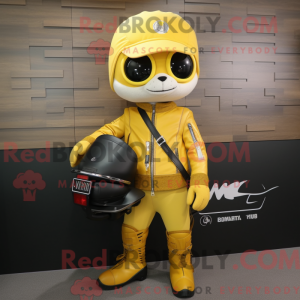 Personnage mascotte de...