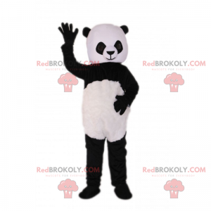 Mascotte de panda - Redbrokoly.com
