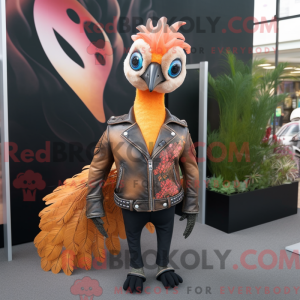 Peach Peacock mascotte...
