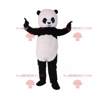 Mascotte de panda - Redbrokoly.com