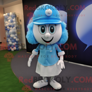 Postava maskota Sky Blue...