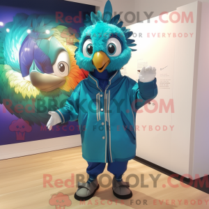 Disfraz de mascota de pavo...