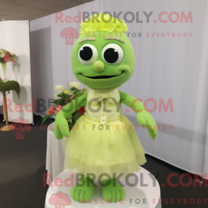 Limegrønn bryllupskake...