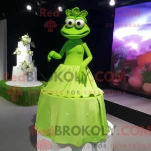 Limegrønn bryllupskake...