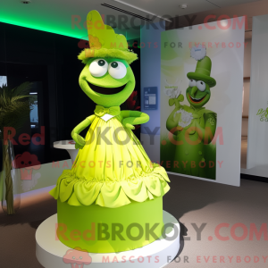 Limegrønn bryllupskake...
