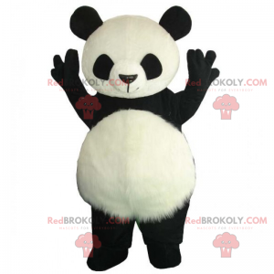 Panda maskot sladké břicho - Redbrokoly.com