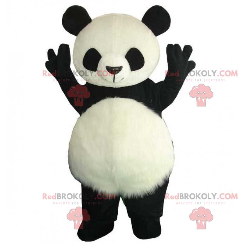 Panda maskot söt mage - Redbrokoly.com