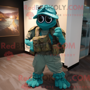 Blågrøn Marine Recon...