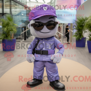 Lavendel Commando maskot...