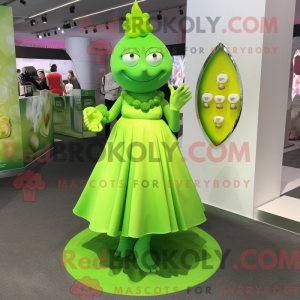 Lime Green Pendant mascot...